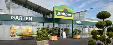 HAINZL lässt Dehner Garten-Center in neuem Licht erstrahlen