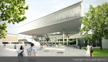 Library building of the Johannes Kepler University, Linz