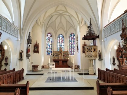 Spätgotische Kirche Oberneukirchen, OÖ