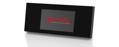 HAINZL presents compact touch panel with radio connection
