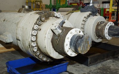 Revamping Wehrzylinder Kraftwerk Ottensheim
