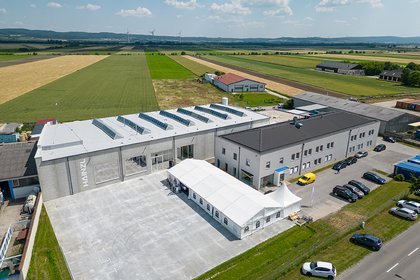 Official opening of the new production hall in Reisenberg