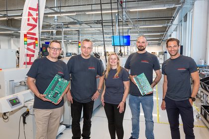Offizielle Eröffnung der neuen Produktionshalle in Reisenberg