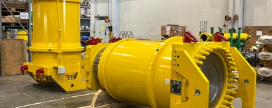 HAINZL produziert einen 16 Tonnen-Zylinder für einen Pfannendrehturm